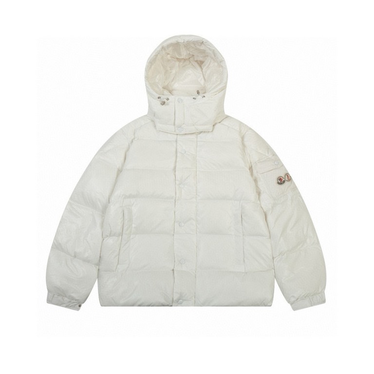 P615 [Moncler] 23FW Monkou Maya Maya 70th Anniversary Limited Down Jacket-Moncler Maya classic glossy small label down jacket, the perfect combination of pocket on the cuffs and 70 weeks of wool felt small label, the hoo