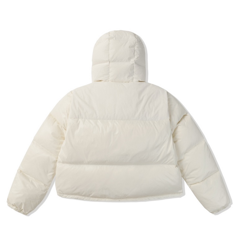 P605 [Moncler] 23FW Moncler Side Zipper Hooded Short Down Coat-The biggest highlight of the whole garment with the hem on both sides of the zipper, subverting the traditional stereotypical impression of down jackets.-Ori