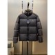 820prada prada new jacquard nylon down jacket metal small label down jacket. The down jacket is made from re-nylon recycled nylon in a modern design that complements the silhouette, with 95% white duck down for warmth an