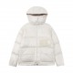 615Model No E63MONCLER   Mon Mouth 23ss Women's Towel Monogram Logo Color Blocking Down JacketShowcasing the essence of Mon fashion. Featuring rectangular quilting.Contrast lining refreshes the removable hood.Terry knit 