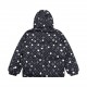 P655 1V   Yayoi Kusama Limited Co-branded CollectionClassic shape down jacketWhite duck down liningIconic infinity polka dot print all overAll-over Monogram jacquard interlocking patternSubtle hand-painted effectDetachab