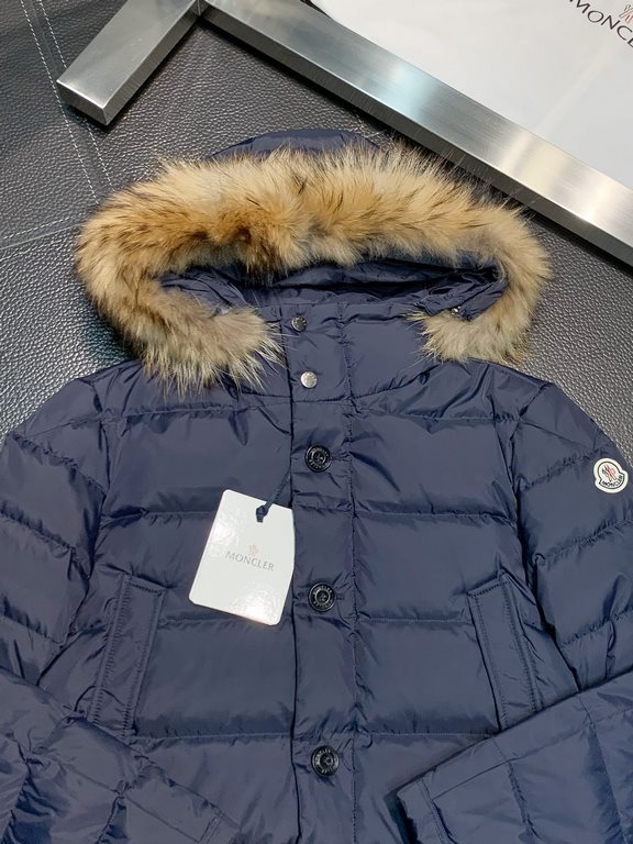 Support after the year P980. down jacket - Moncler Moncler Exclusive exclusive new hooded down jacket Hat removable design Original 11 customized hardware accessories imported original customized Welcome to the counter t