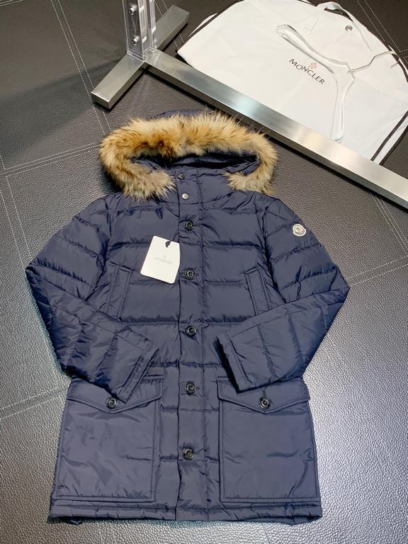 Support after the year P980. down jacket - Moncler Moncler Exclusive exclusive new hooded down jacket Hat removable design Original 11 customized hardware accessories imported original customized Welcome to the counter t