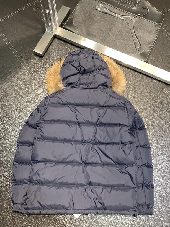 Support after the year P1010. down jacket - Moncler Moncler Exclusive exclusive new stand-up collar hooded down jacket Original 11 customized hardware accessories imported original customized Welcome to the counter compa