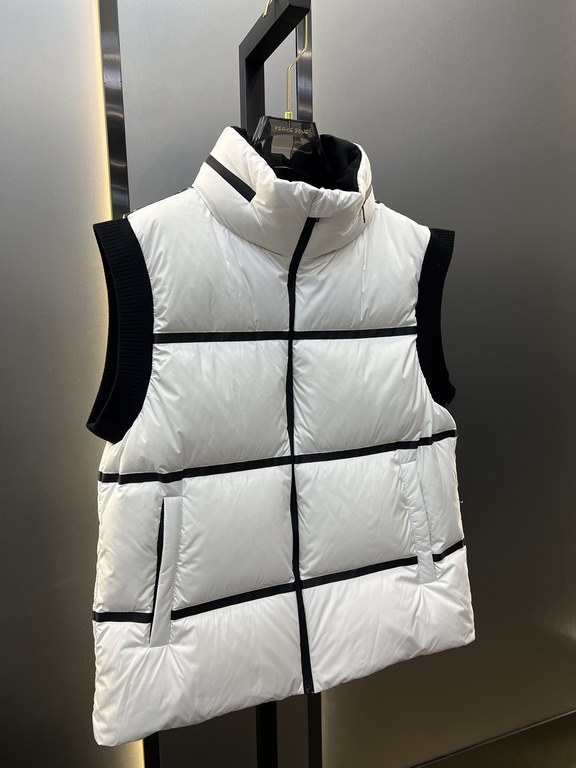 790Explosive fall and winter new down vest original 11 custom hardware accessories imported original customized welcome counter comparison absolute high quality using the top 90 white duck down super soft filling feather