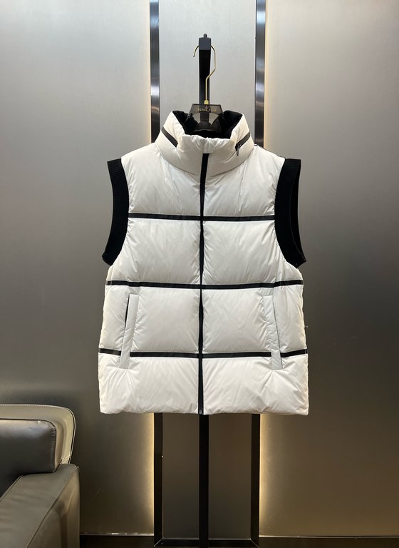 790Explosive fall and winter new down vest original 11 custom hardware accessories imported original customized welcome counter comparison absolute high quality using the top 90 white duck down super soft filling feather