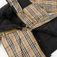 P695 [Burberry] Burberry Classic Plaid Stand Collar Warm Patchwork Reversible Wearable Down Jacket-The collar is generous and durable, the craftsmanship is rigorous, the tailoring is excellent, and the shape is straight 