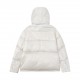 615Model No E63MONCLER   Mon Mouth 23ss Women's Towel Monogram Logo Color Blocking Down JacketShowcasing the essence of Mon fashion. Featuring rectangular quilting.Contrast lining refreshes the removable hood.Terry knit 