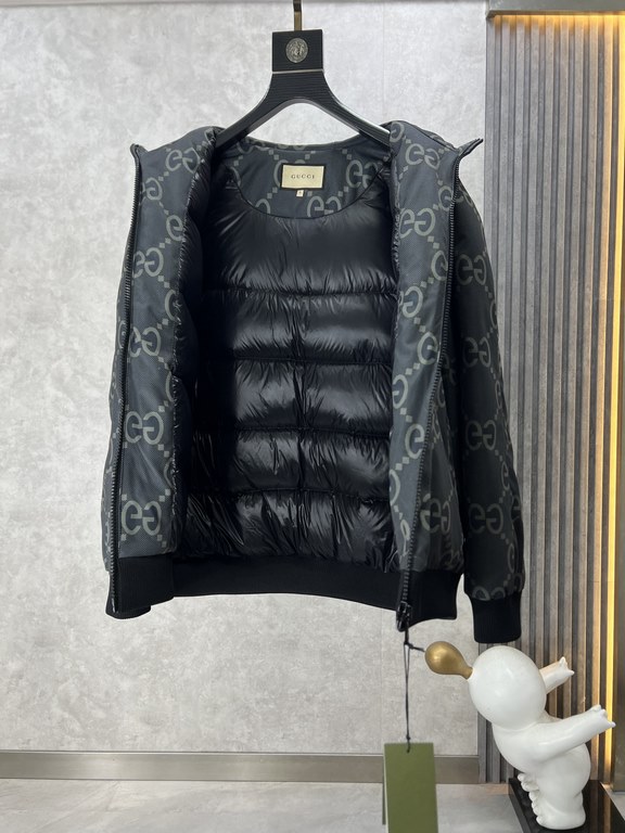 Support after the year of return, P580 GUCCI Gucci exclusive exclusive fall and winter new hooded jacket down jacket, trading company channels rare out, cooling weather essential warm single product, whether it is daily 