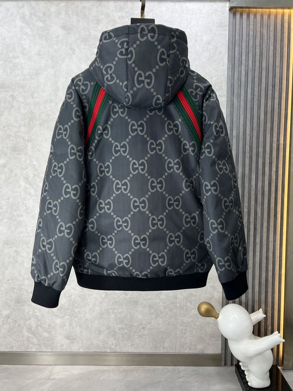 Support after the year of return, P580 GUCCI Gucci exclusive exclusive fall and winter new hooded jacket down jacket, trading company channels rare out, cooling weather essential warm single product, whether it is daily 