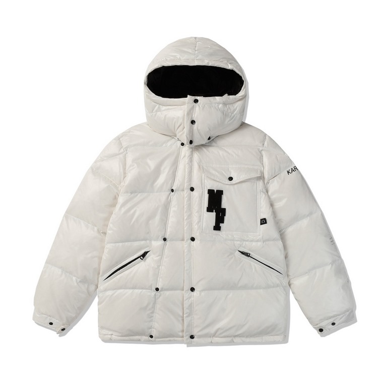 P565 【Moncler】 【Fragment Design】Moncler 23FW Genius7 Hiroshi Fujiwara Co-branded Down Jacket-Very Japanese workwear style, unique two-way choice placket collocation, can play a role in adjusting the shape , outside the b