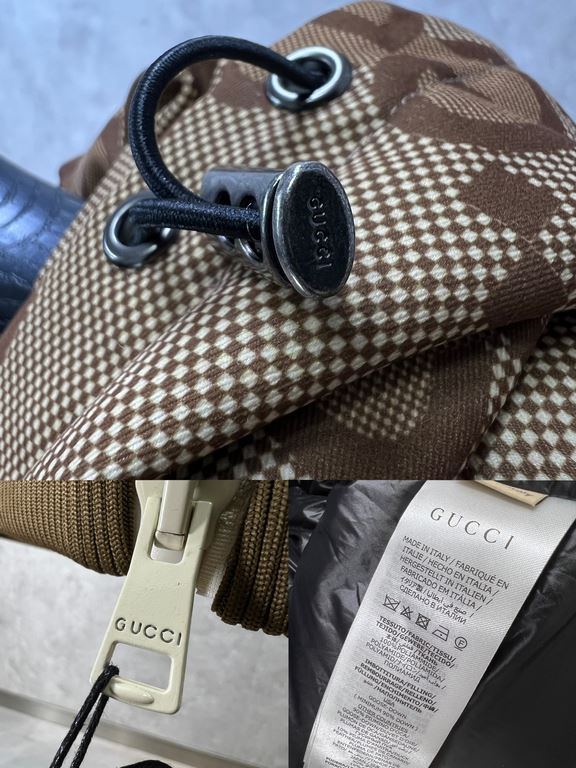 Support after the year of return, P580 GUCCI Gucci exclusive exclusive fall and winter new hooded jacket down jacket, trading company channels rare out, cooling weather essential warm single product, whether it is daily 