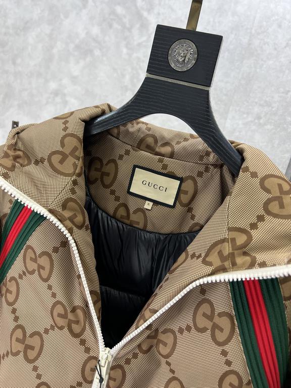 Support after the year of return, P580 GUCCI Gucci exclusive exclusive fall and winter new hooded jacket down jacket, trading company channels rare out, cooling weather essential warm single product, whether it is daily 