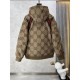 Support after the year of return, P580 GUCCI Gucci exclusive exclusive fall and winter new hooded jacket down jacket, trading company channels rare out, cooling weather essential warm single product, whether it is daily 