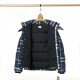 P615 Burberry Burberry SS23 Heat solid color blue plaid removable hooded classic down coatThe new national standard 80 down top versionsCraftsmanship Bosideng teacher personally manipulate large goods, the whole network 