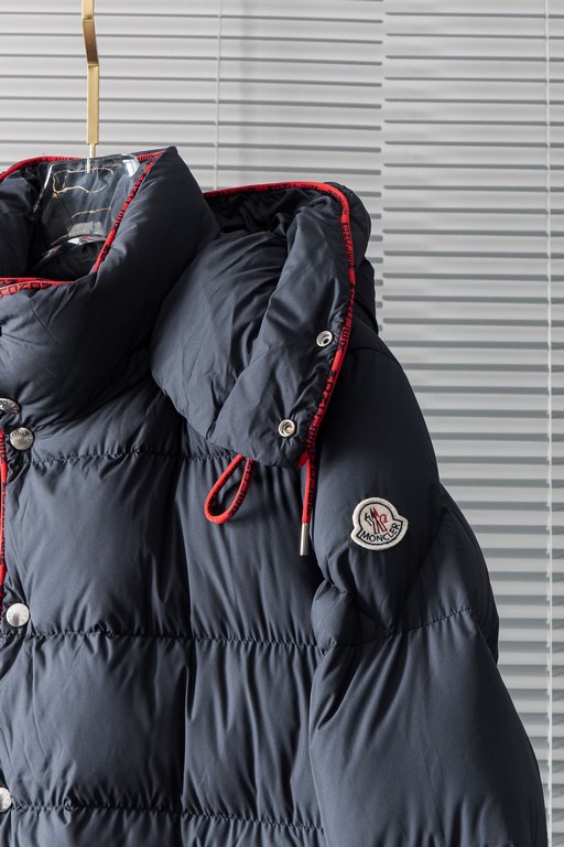 New# Support year after year!!!p1030  6  MONCLER fall and winter new high-density nylon waterproof material zipper hooded down jacket jacket# (hood can be detached) original order, synchronized with the official website 