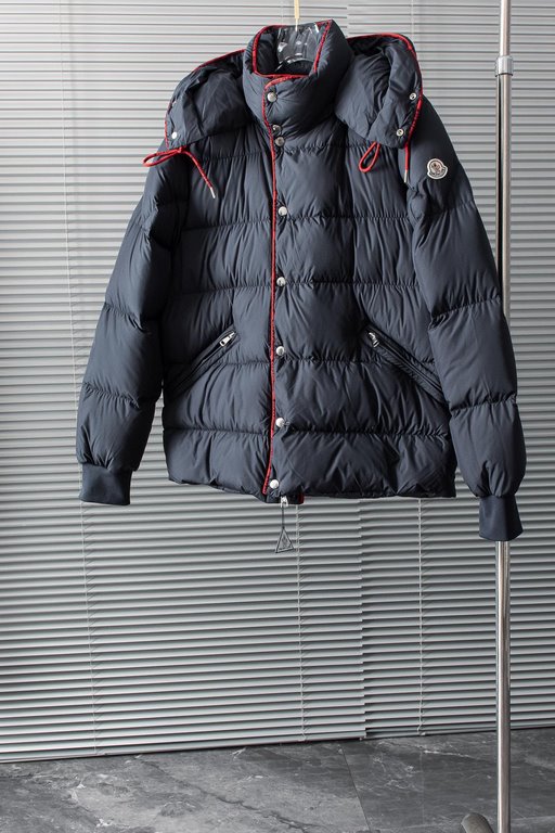 New# Support year after year!!!p1030  6  MONCLER fall and winter new high-density nylon waterproof material zipper hooded down jacket jacket# (hood can be detached) original order, synchronized with the official website 