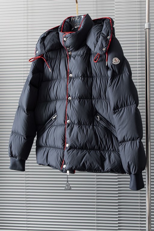 New# Support year after year!!!p1030  6  MONCLER fall and winter new high-density nylon waterproof material zipper hooded down jacket jacket# (hood can be detached) original order, synchronized with the official website 