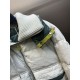 780 Hermes Patchwork Hooded Down Jacket CoatDown fluffiness is very high, exquisite gray-blue brings cold handsome and mysterious sense without losing personality, urban is full of hard and simple personality of casual f