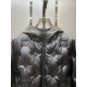 900lv Louis Vuitton 2023 winter new ~ monogram down jacket classic old flower logo embossed three-layer three-dimensional printingClassic and simple design, definitely worth it!The prints are all three-dimensional patter