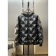 900lv Louis Vuitton 2023 winter new ~ monogram down jacket classic old flower logo embossed three-layer three-dimensional printingClassic and simple design, definitely worth it!The prints are all three-dimensional patter