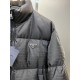 900prada prada new jacquard nylon down jacket metal small label down jacket. The down jacket is made from re-nylon recycled nylon in a modern design that complements the silhouette and features 95% white duck down for wa