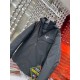 645 ARC'TERYX MACAI Ancessa Down Jacket Patriot Hard Shell Hooded Mid-Length Couple's Windproof Down Jacket is made of customized hardware, seamless embossing, three-dimensional logo, 90 white duck down, L size is about 