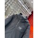 645 ARC'TERYX MACAI Ancessa Down Jacket Patriot Hard Shell Hooded Mid-Length Couple's Windproof Down Jacket is made of customized hardware, seamless embossing, three-dimensional logo, 90 white duck down, L size is about 