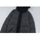 P630Top version Moncler Moncler Black Warrior winter explosion down jacketShort down jacket embossed gateway down jacket bread clothingThe official website has been out of stock placket embossed obvious difference betwee