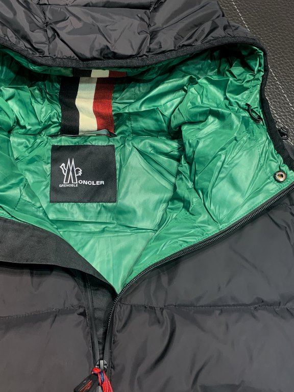 Support after the year P850. down jacket - Moncler Moncler Exclusive exclusive new stand-up collar hooded down jacket Original 11 custom hardware accessories imported original customized Welcome to the counter to compare