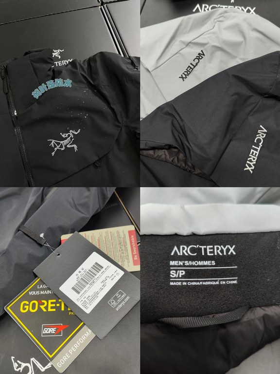 635Top of the market version! Large quantity in stockHandheld Gift Box Dry Cleaner for Down Jacket】Complete set!ARCTERYXBird's Macai Jacket Men's and Women's Hooded Ski Jacket Down JacketGift box 220RMB, dry cleaning foa