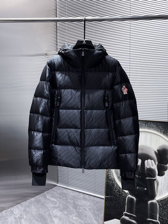 Support after the year return exchange P830 moncler moncler 2023 fall and winter new hooded down jacket jacket, popping to come, high version. Fluffy and warm, super good quality. Imported windproof and rainproof fabrics