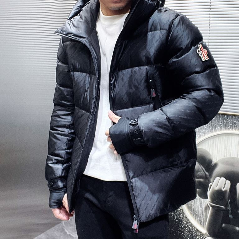 Support after the year return exchange P830 moncler moncler 2023 fall and winter new hooded down jacket jacket, popping to come, high version. Fluffy and warm, super good quality. Imported windproof and rainproof fabrics