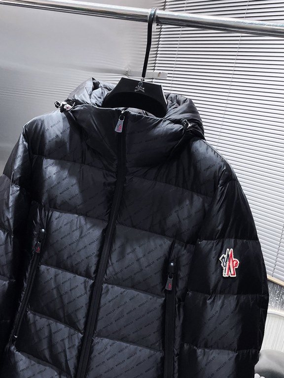 Support after the year return exchange P830 moncler moncler 2023 fall and winter new hooded down jacket jacket, popping to come, high version. Fluffy and warm, super good quality. Imported windproof and rainproof fabrics