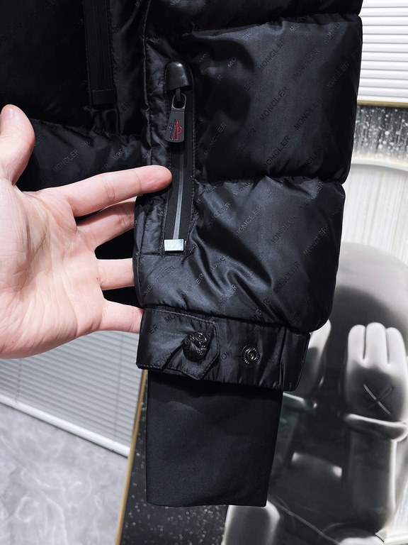 Support after the year return exchange P830 moncler moncler 2023 fall and winter new hooded down jacket jacket, popping to come, high version. Fluffy and warm, super good quality. Imported windproof and rainproof fabrics