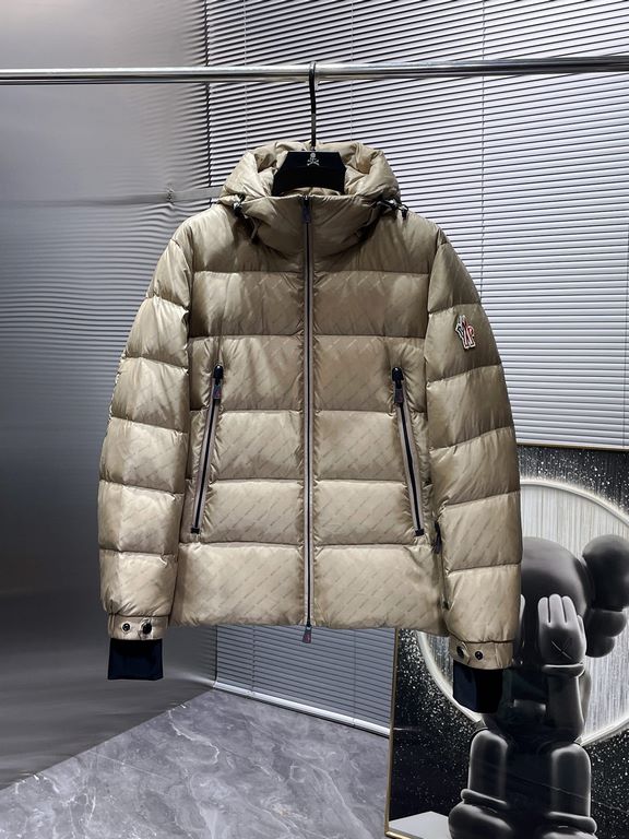 Support after the year return exchange P830 moncler moncler 2023 fall and winter new hooded down jacket jacket, popping to come, high version. Fluffy and warm, super good quality. Imported windproof and rainproof fabrics