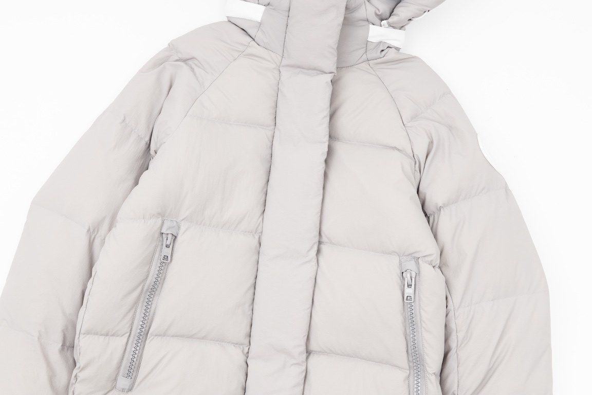 New  735 Model No. T97 (Goose Top Ceiling)[Goose Limited CANADAGOOSECanada    Goose White Label PASTELS Series JunctionPastel Label Parker Down Coat In Stock!Generation grade 90% white duck down, or even more exaggerated