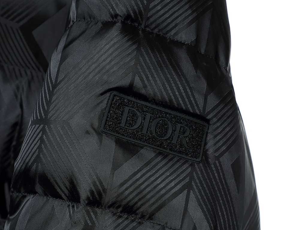 P615 Dior  DIOR F  w23 official limited LOGO stand collar high-end preferred down jacketThe new national standard 90 down can be detected top original version]Bosideng teacher personally manipulate big goods, the whole n