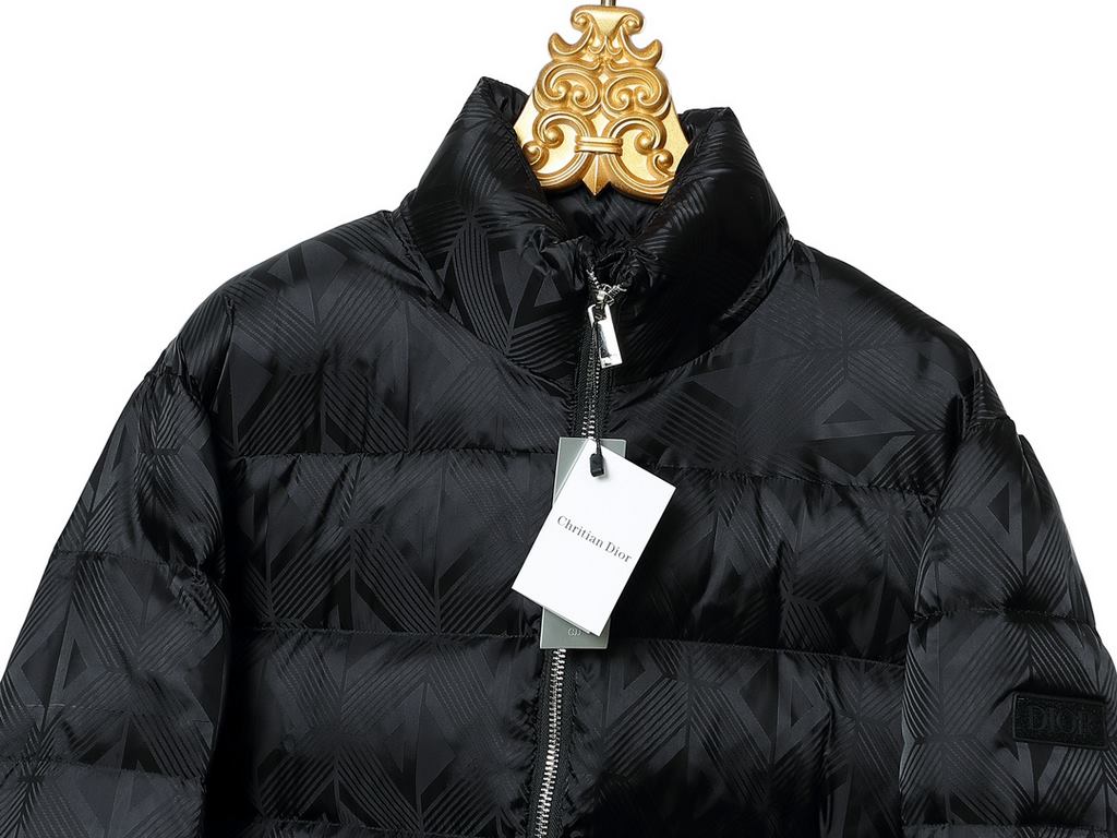 P615 Dior  DIOR F  w23 official limited LOGO stand collar high-end preferred down jacketThe new national standard 90 down can be detected top original version]Bosideng teacher personally manipulate big goods, the whole n