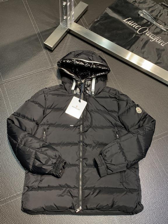 Support after the year P830. down jacket - Moncler Moncler Exclusive exclusive new stand-up collar hooded down jacket Original 11 custom hardware accessories imported original customized Welcome to the counter to compare