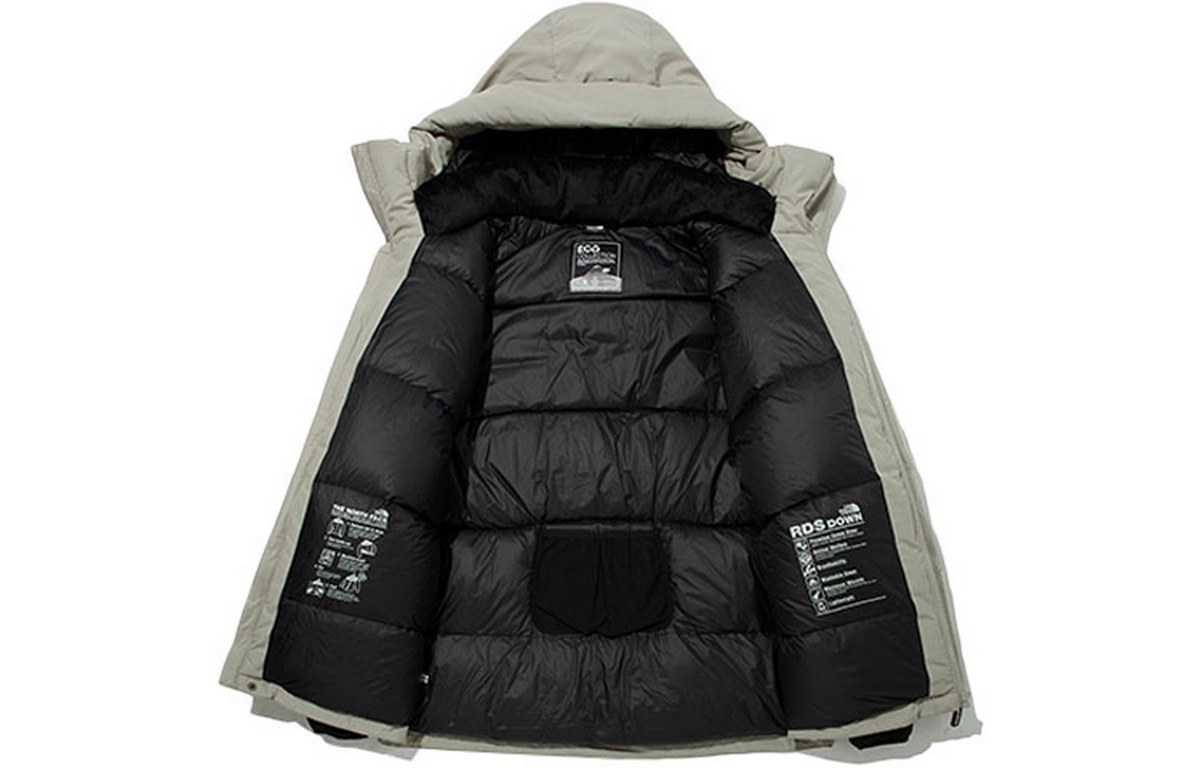 535 Ships next day Item No. BM025The North Face Solid Color Badge Work Down JacketWaterproof and windproof, top quality down jacket.2022 fall and winter synchronization models top value single product.True 90 white duck 