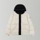 P630Top version Moncler Moncler Black Warrior winter explosion down jacketShort down jacket embossed gateway down jacket bread clothingThe official website has been out of stock placket embossed obvious difference betwee