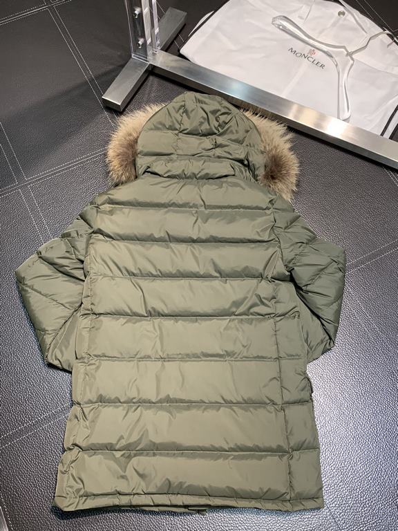 Support after the year P980. down jacket - Moncler Moncler Exclusive exclusive new hooded down jacket Hat removable design Original 11 customized hardware accessories imported original customized Welcome to the counter t