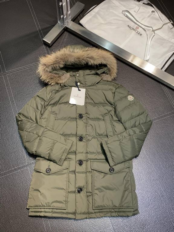 Support after the year P980. down jacket - Moncler Moncler Exclusive exclusive new hooded down jacket Hat removable design Original 11 customized hardware accessories imported original customized Welcome to the counter t