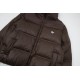 New  460 model number T31 (only for shipping)Adidas Chocolate Kendall Brown Down Bread Jacket - winter atmosphere - especially in the back of the classic three stripes - the coolest chocolate bread jacket this winter].ad