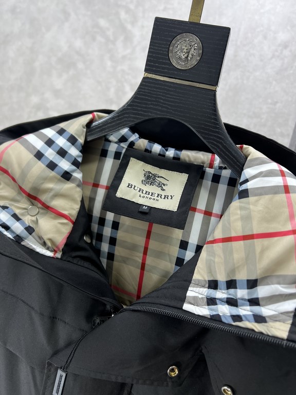 910. Burberry Burberry 2023 fall and winter new   down jacket original 11 custom hardware accessories imported original custom welcome counter comparison absolute high quality using top 90 white duck down super soft fill