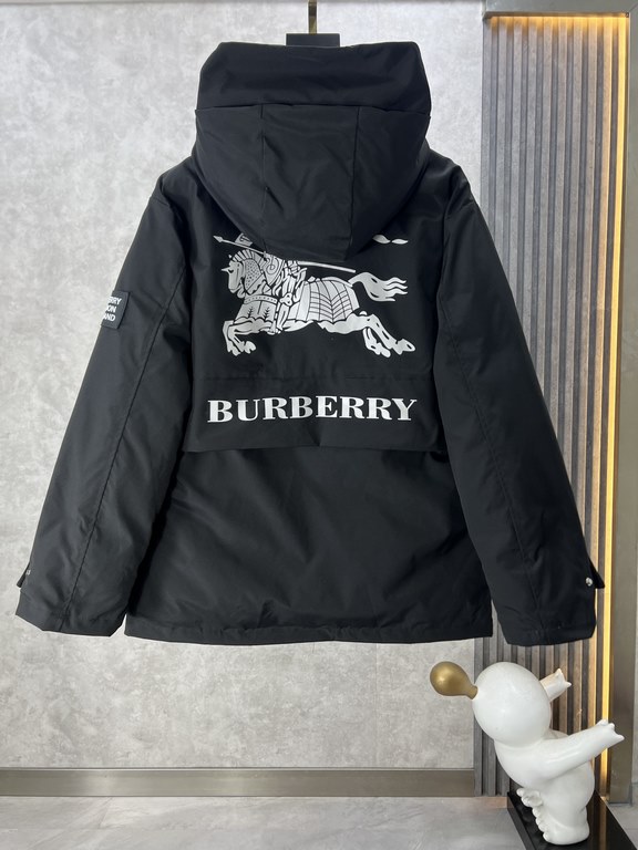 910. Burberry Burberry 2023 fall and winter new   down jacket original 11 custom hardware accessories imported original custom welcome counter comparison absolute high quality using top 90 white duck down super soft fill