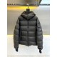 Moncler Moncler (Pure Goose Down) Vezere Short Men's Loose Fit Down Jacket Jacket The men's Vezere short down jacket is a basic warmth piece with Moncler's style signature.The Vezere down jacket is made from a longue sai