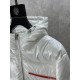 830. Prada Prada 2023 fall and winter new   down jacket original 11 custom hardware accessories imported original custom welcome counter comparison absolute high quality using top 90 white duck down super soft filling fe