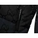 P595 Gucci GUCCI Fw23 Official website limited large double G jacquard dark crafted plus hooded down jacketThe new national standard 80 down can be detected top original]Bosideng teacher personally manipulate big goods, 